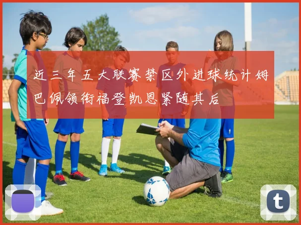 近三年五大联赛禁区外进球统计姆巴佩领衔福登凯恩紧随其后
